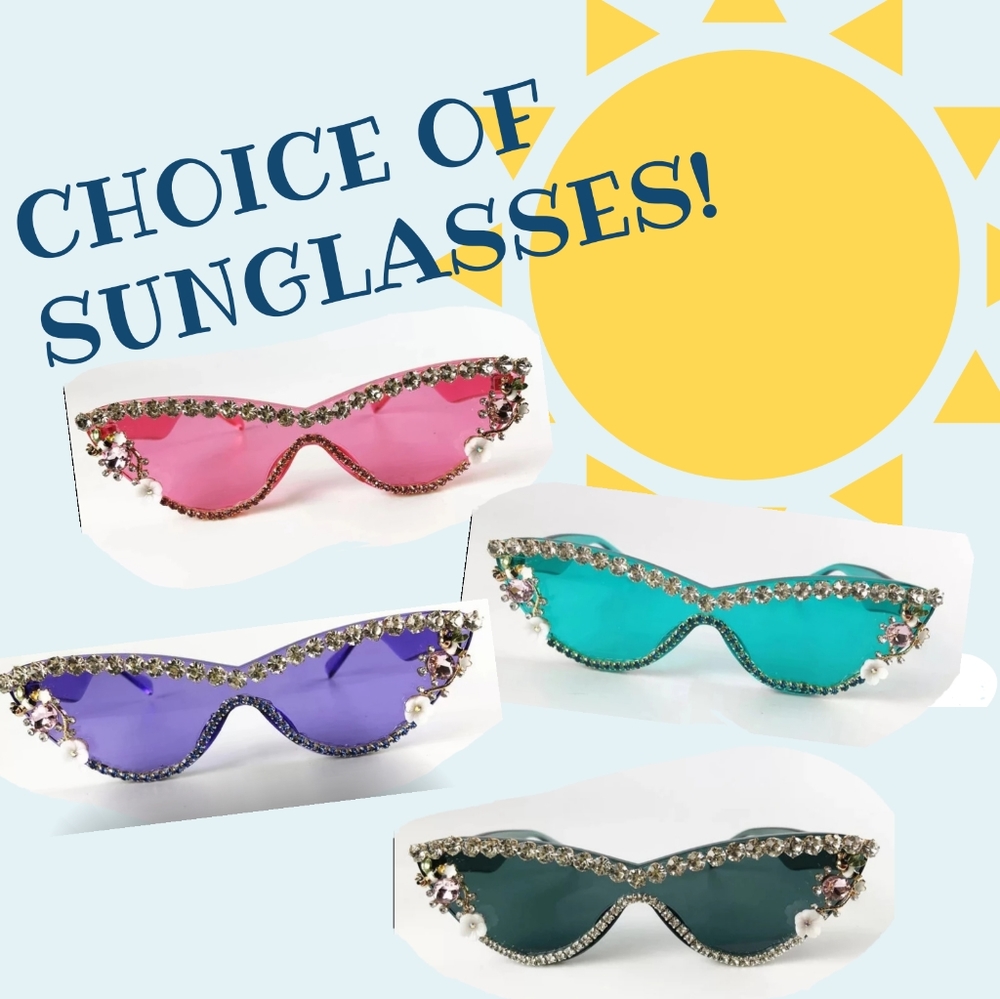 CHOICE of "BEE"-U-Tiful Cat Eye Sunglasses